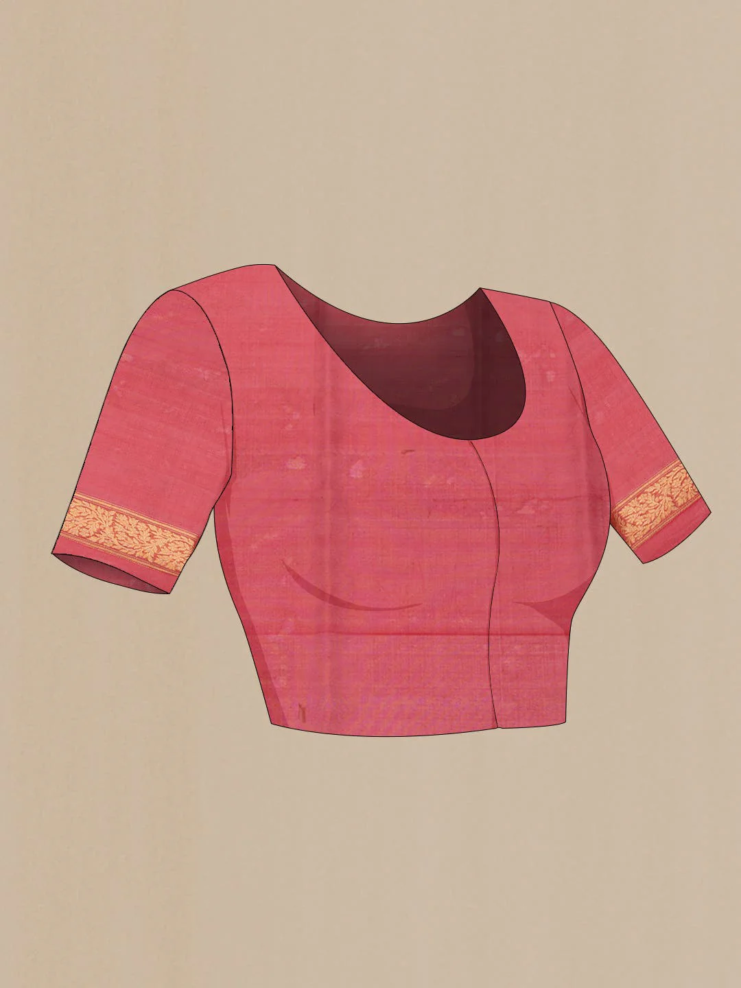Black Banarasi Silk Saree - Image 4